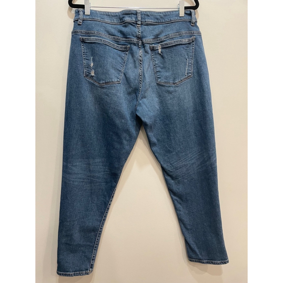 DL1961 Riley Boyfriend Straight Jeans Womens Size 32 - Picture 6 of 12